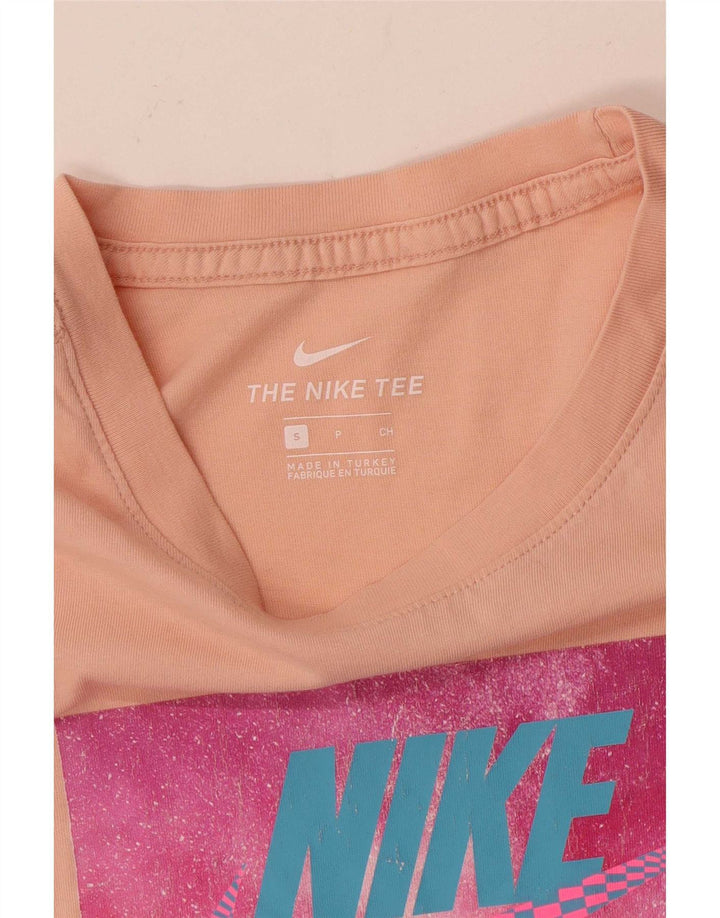 Nike Herren-T-Shirt mit Grafik, Größe S, Rosa