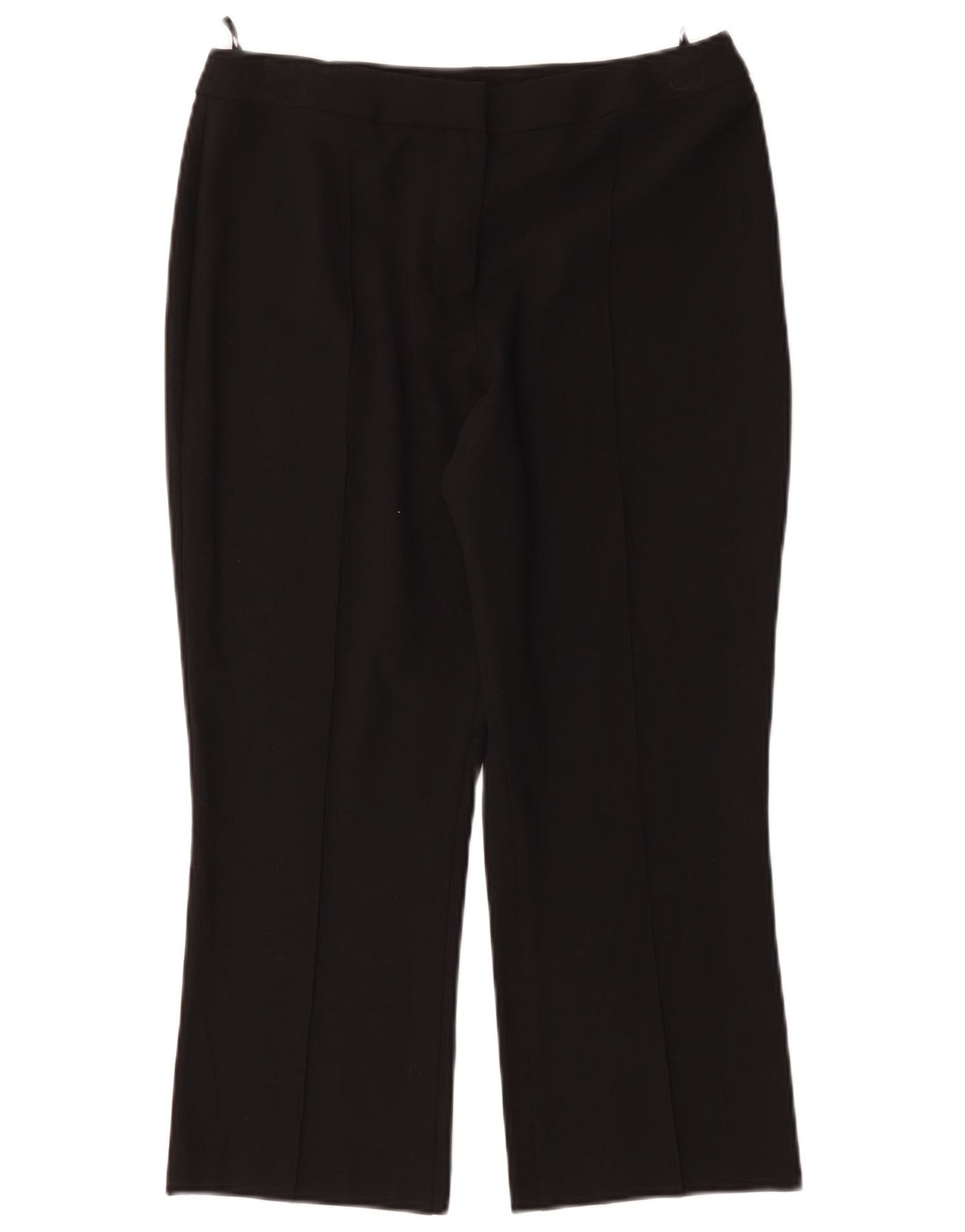 Marks & Spencer Damen Kurz geschnittene Hose UK 14 Medium W30 L23 Schwarz
