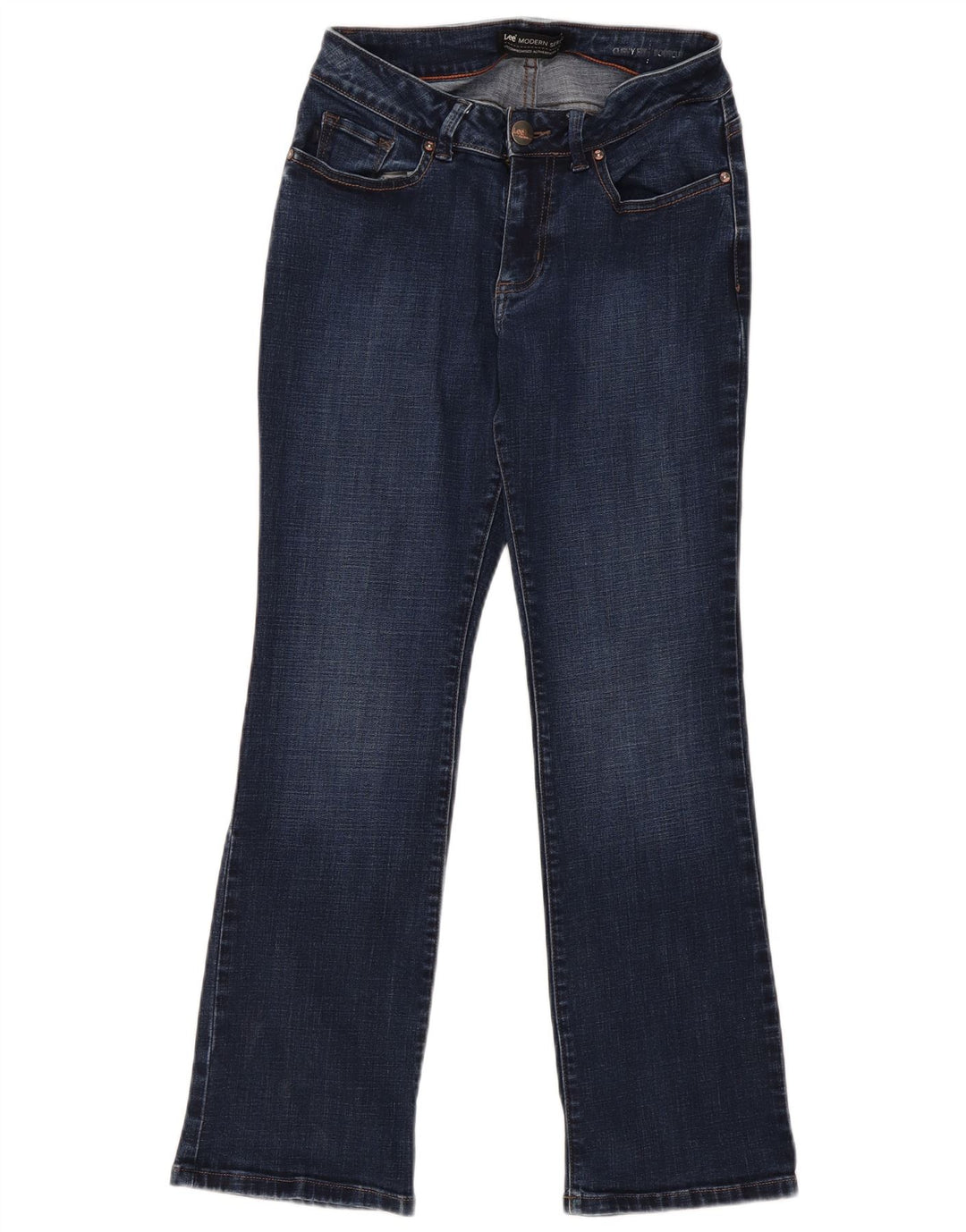 Lee Damen Curvy Fit Modern Rise Bootcut Jeans US 6 Medium W28 L29 Blau