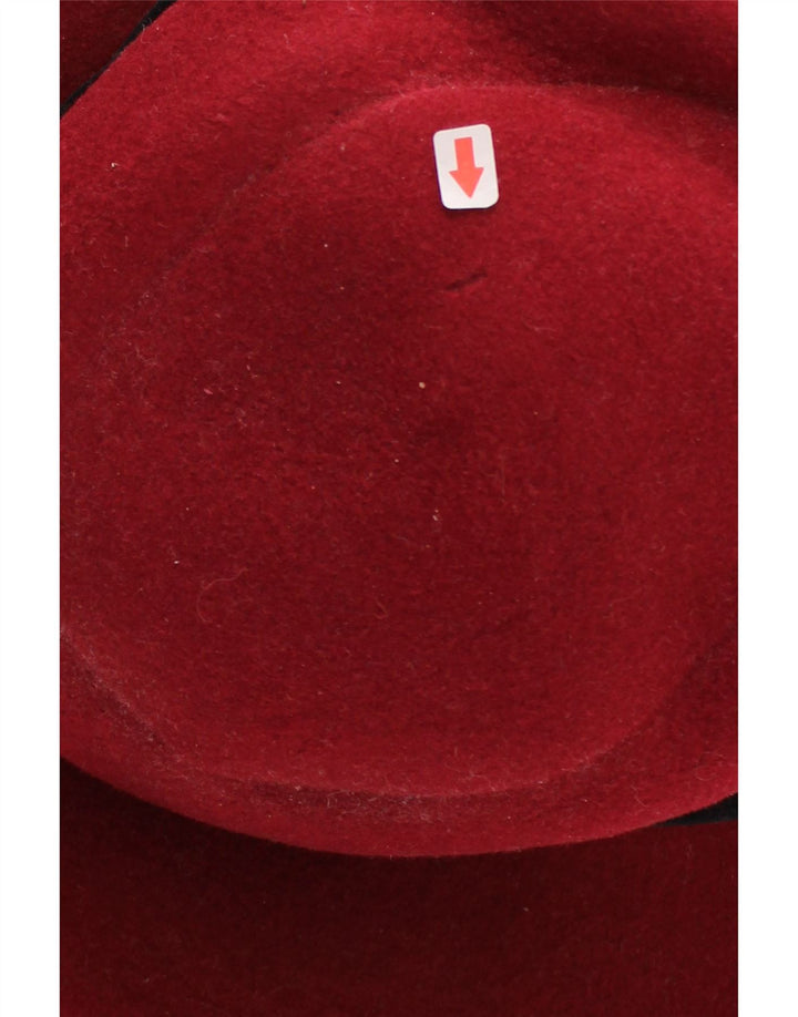 Kangol Damen Fischerhut, klein, aus roter Wolle