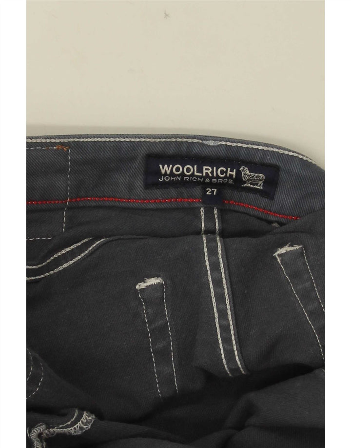 Woolrich Damen Skinny Jeans W27 L27 Grau