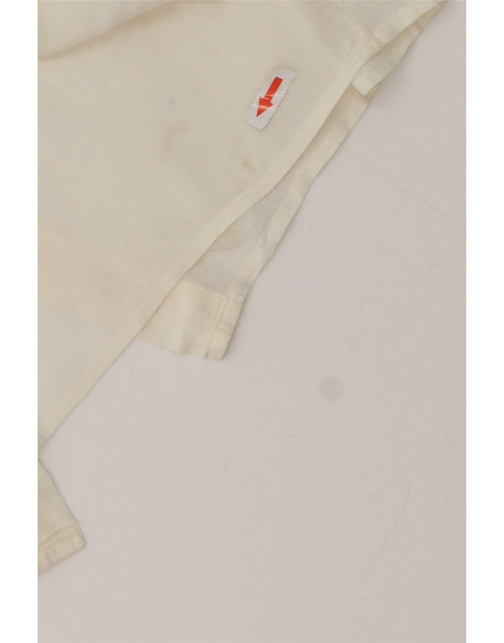 Arcadia Damen Hemdbluse IT 46 Large Off White Acetate