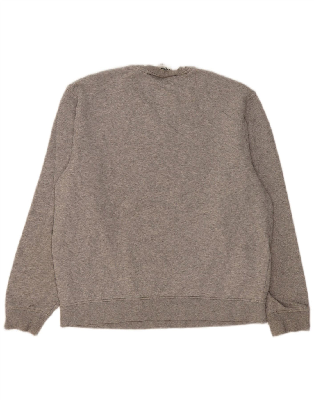 Lacoste Herren-Sweatshirt-Pullover, Größe 5, große graue Baumwolle