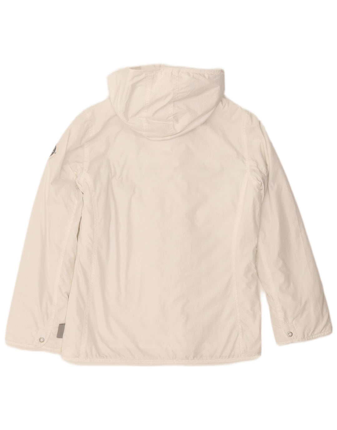 CHAMPION Windjacke mit Kapuze für Mädchen, 13–14 Jahre, XL, weißes Polyester