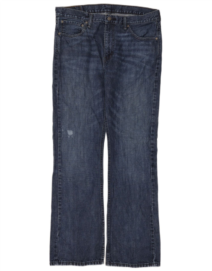 Levi's Damen 527 Bootcut Jeans W36 L34 Blau
