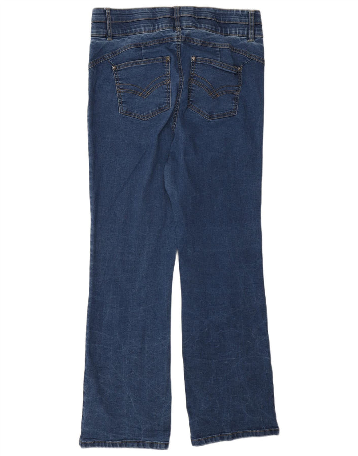 Marks & Spencer Damen Autograph Bootcut Jeans UK 14 Large W32 L29 Blau