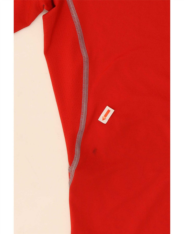 Under Armour Herren-Kompressions-T-Shirt-Oberteil, Größe S, Rot
