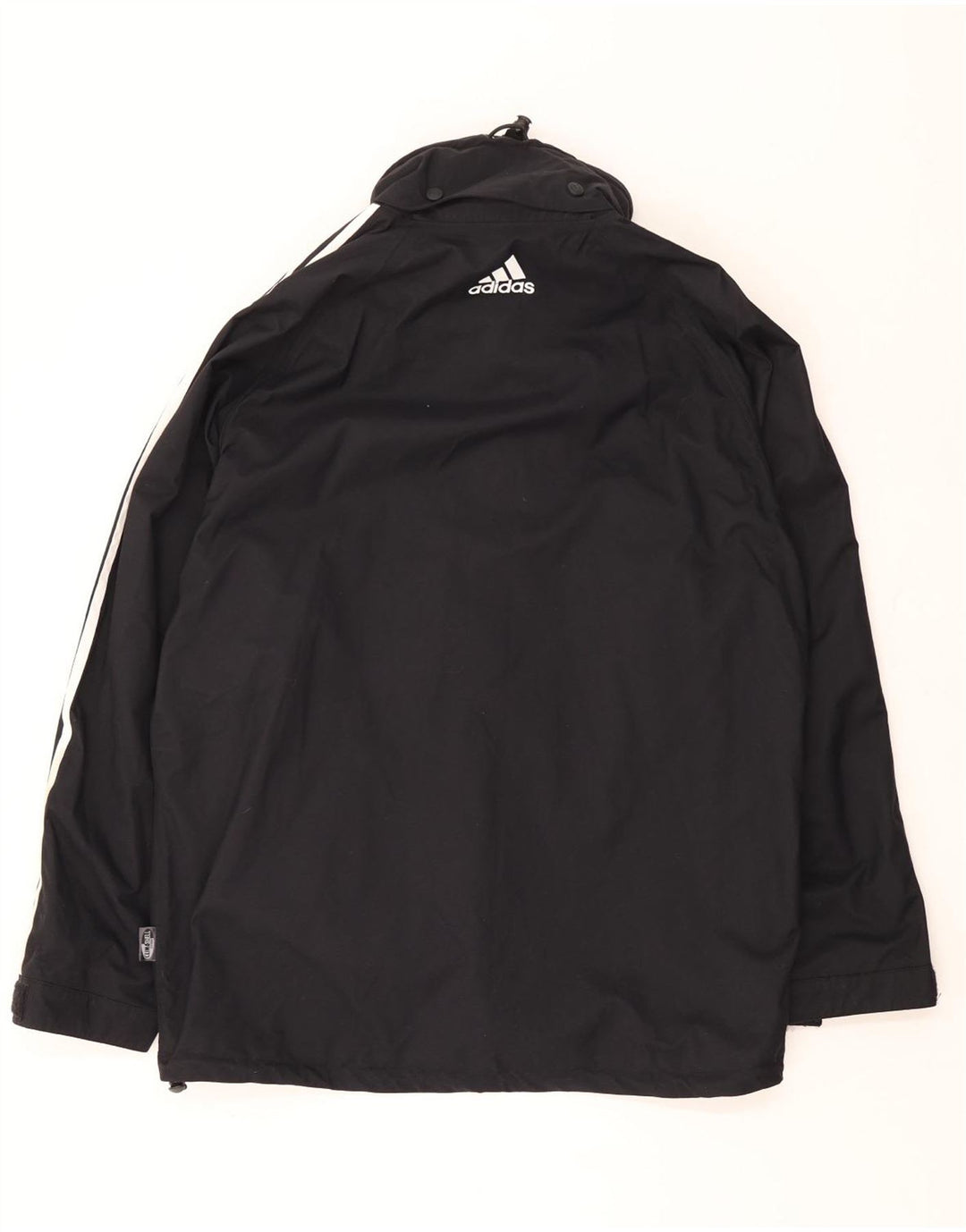 Adidas Herren Climashell Kapuzen-Regenjacke UK 44/46 Großes schwarzes Polyamid