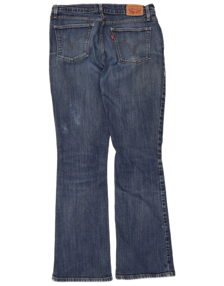 Levi's Damen 515 Bootcut Jeans US 8 Medium W30 L29 Blaue Baumwolle