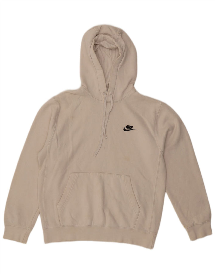 Nike Herren Kapuzenpullover, Größe S, weiße Baumwolle
