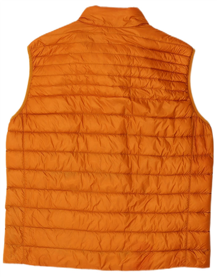 Marlboro Classics Herren Wattierte Weste UK 44 2XL Braunes Polyamid