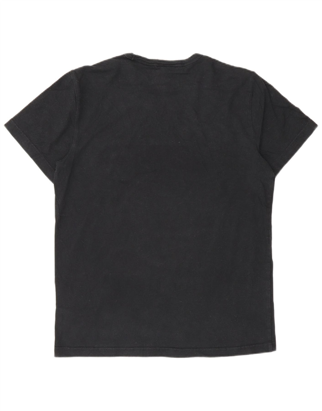 Champion Herren-T-Shirt mit Grafik, Größe S, schwarze Baumwolle