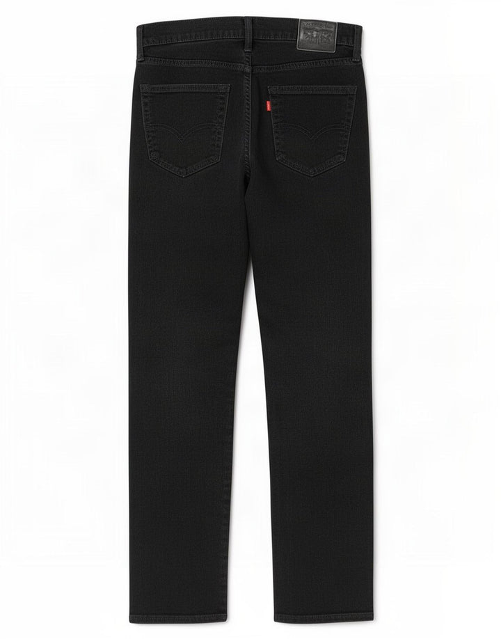Levi's Herren 504 Straight Jeans W32 L32 Schwarze Baumwolle