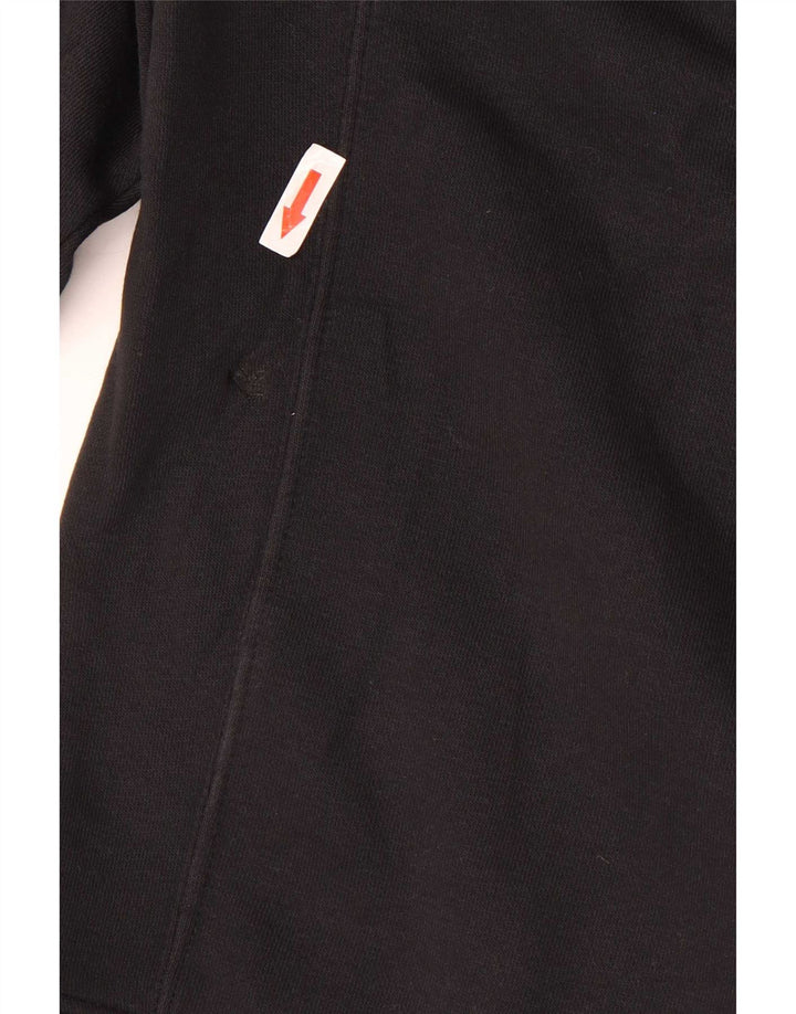 Nike Herren-Kapuzenpullover mit Reißverschluss, 2XL, schwarze Baumwolle