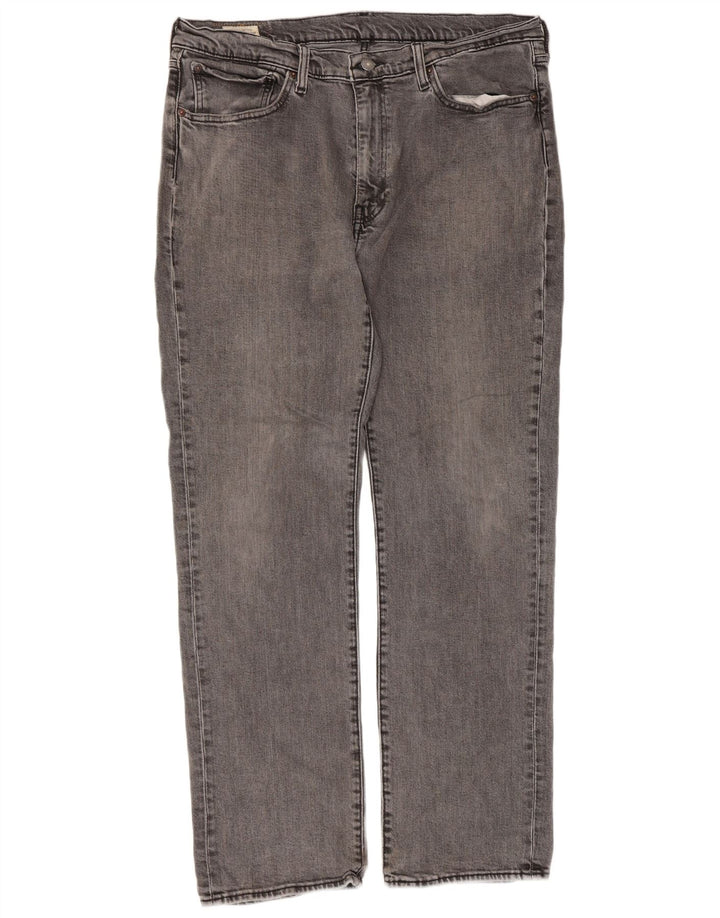 Levi's Herren 514 Straight Jeans W36 L32 Grau Baumwolle Classic