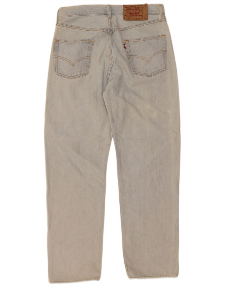 Levi's Herren 501 Straight Jeans W36 L32 Blaue Baumwolle