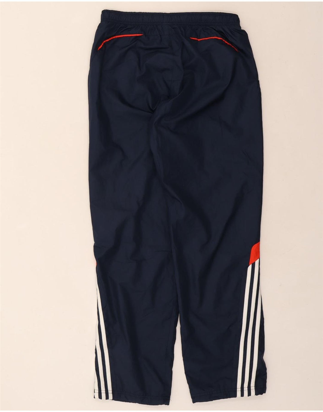 ADIDAS Mens Tracksuit Trousers Joggers Medium  Navy Blue Polyester Vintage Adidas and Second-Hand Adidas from Messina Hembry 