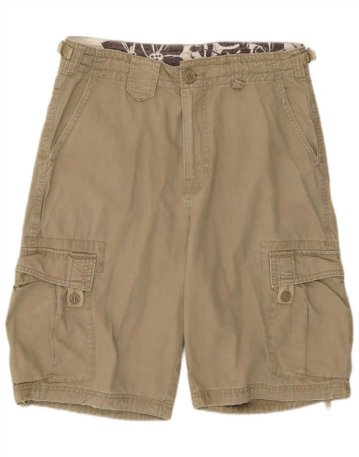 H&M Herren Cargoshorts W32 Medium Khaki