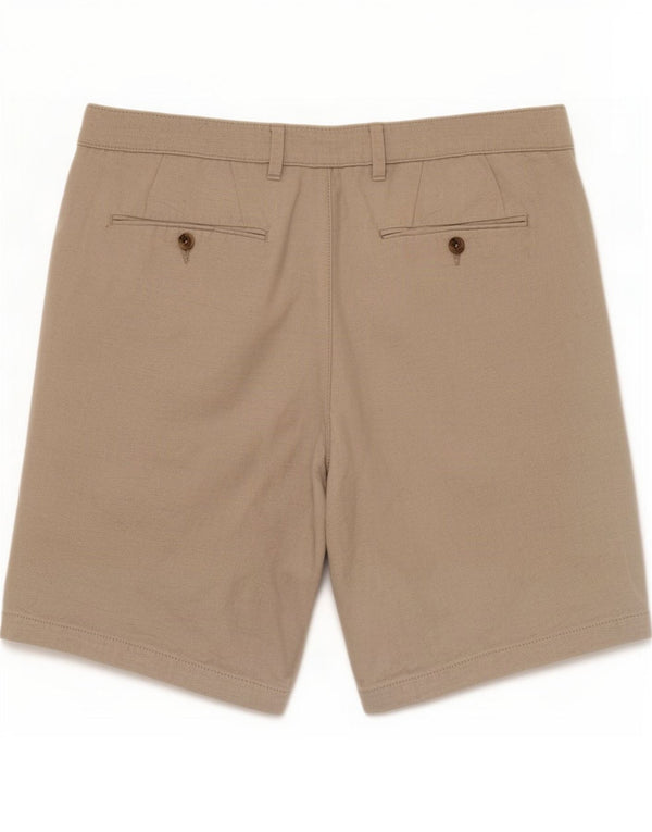 Marks & Spencer Mens Chino Shorts Large W34 Grey Flax