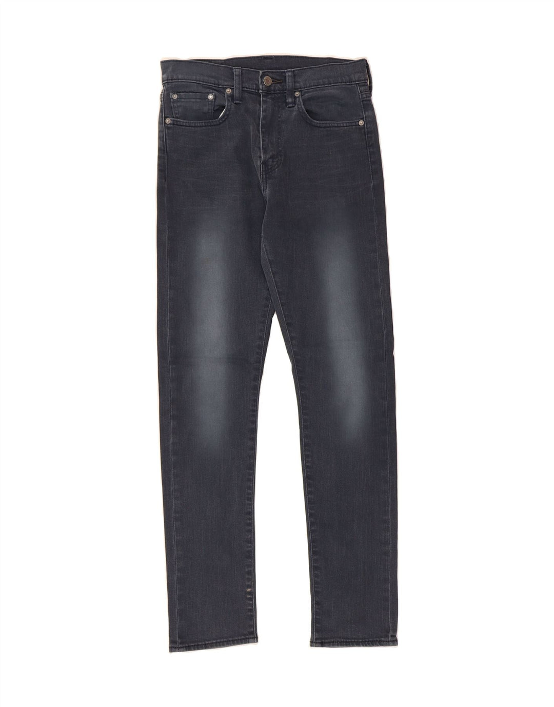 LEVI'S Mens Skinny Jeans W28 L32 Navy Blue Cotton Vintage Levi's and Second-Hand Levi's from Messina Hembry 