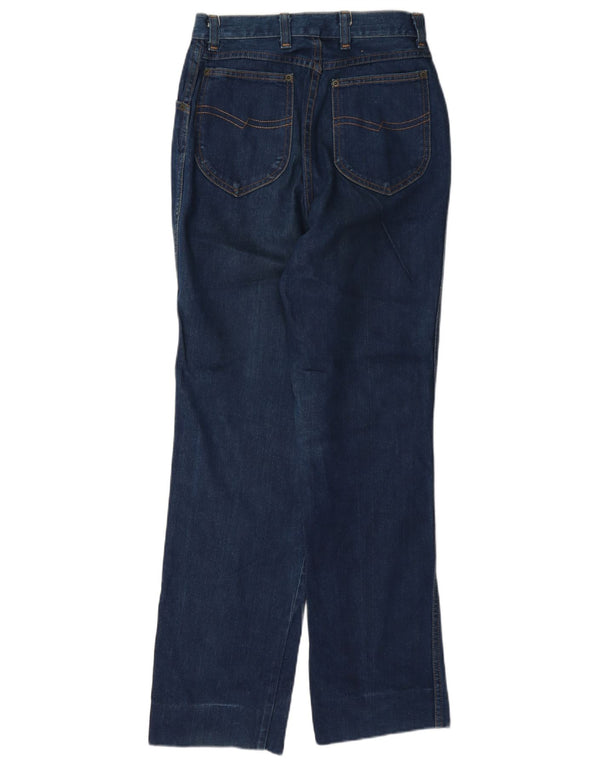Rustler Jungen-Jeans mit hoher Taille, lockere Passform, 8–9 Jahre, W24, L30, Blau