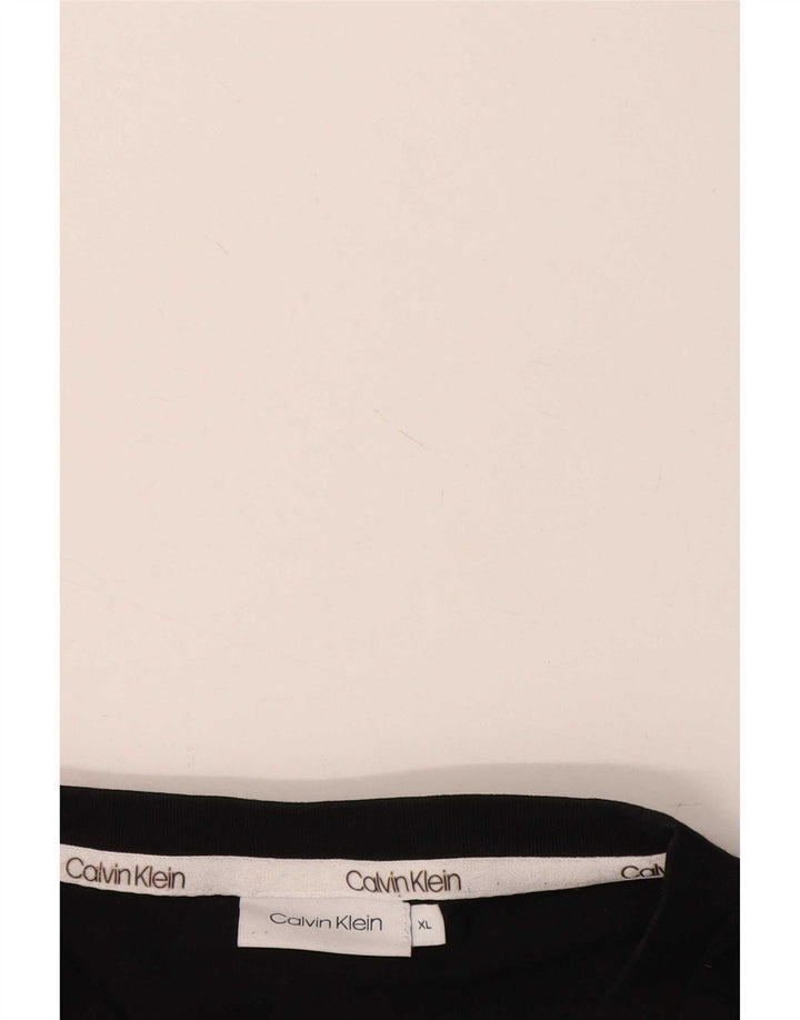 Calvin Klein Herren T-Shirt Top XL Schwarz