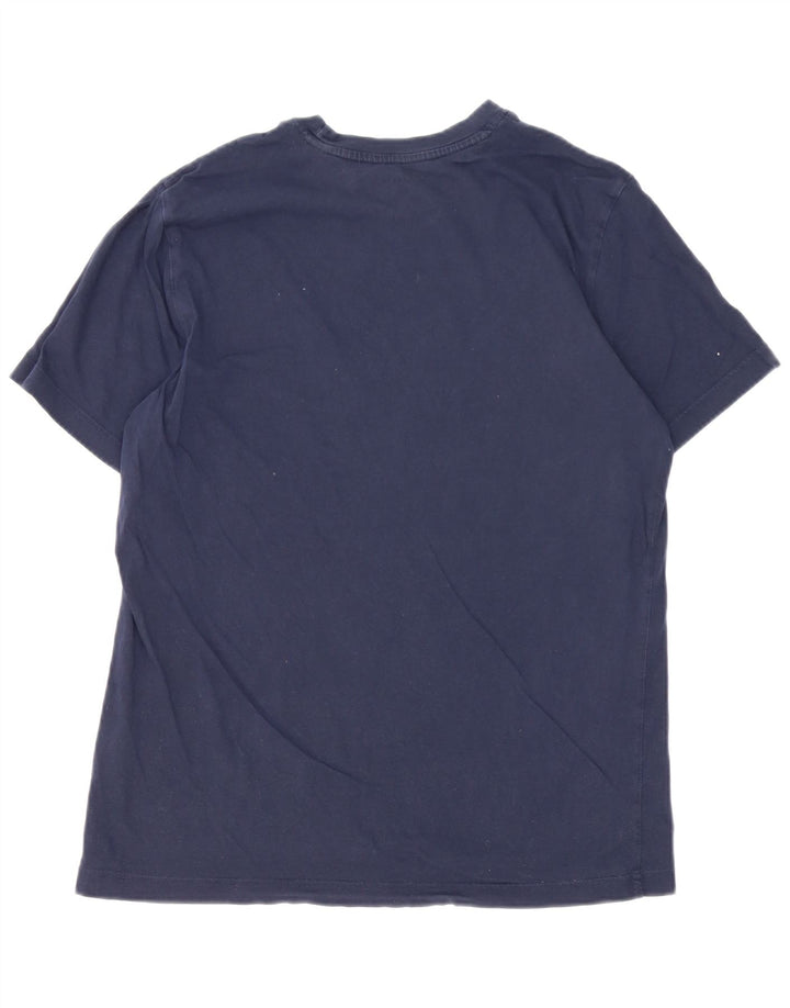Reebok Herren-T-Shirt mit Grafik, groß, marineblau, Baumwolle