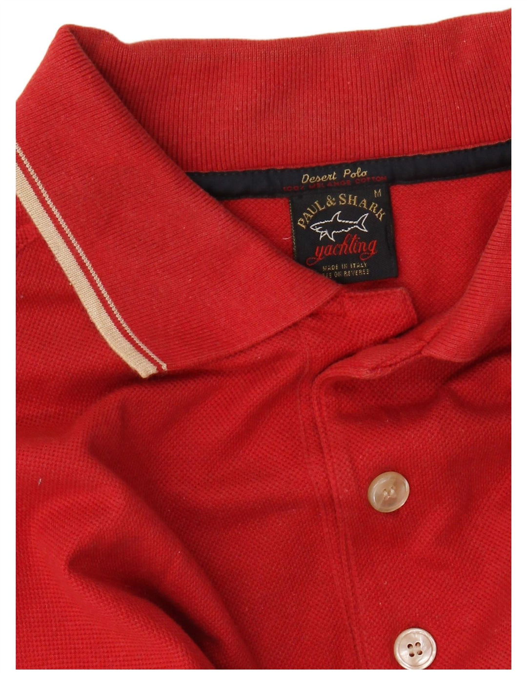 PAUL & SHARK Herren Poloshirt Mittelrot