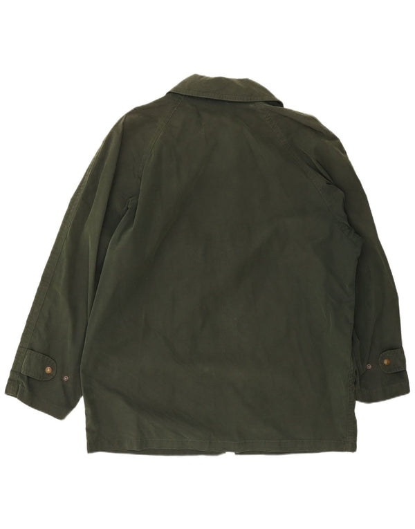 Marina Yachting Herren-Utility-Jacke IT 50 Large aus grüner Baumwolle