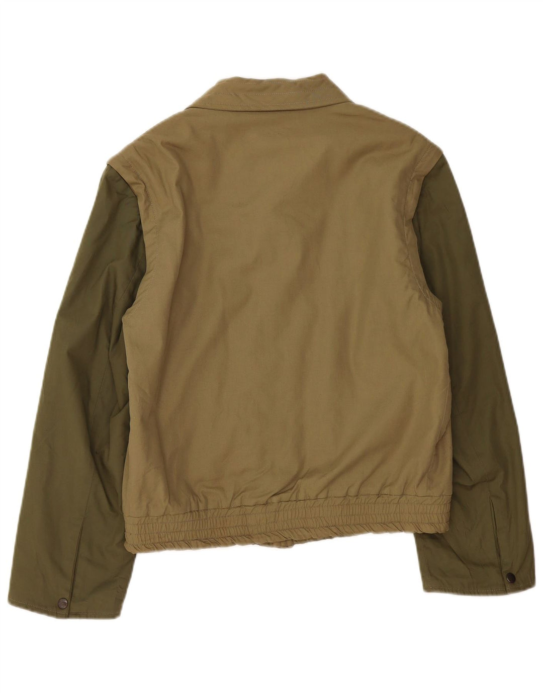 NINO DANIELI Damen Bomberjacke UK 16 Large Khaki Colourblock