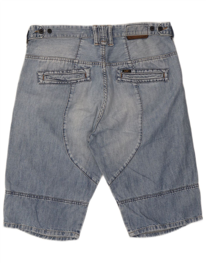 Lee Herren-Jeansshorts, Größe W34, groß, blaue Baumwolle