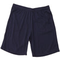 REEBOK Herren Sportshorts 2XL Marineblau Polyester