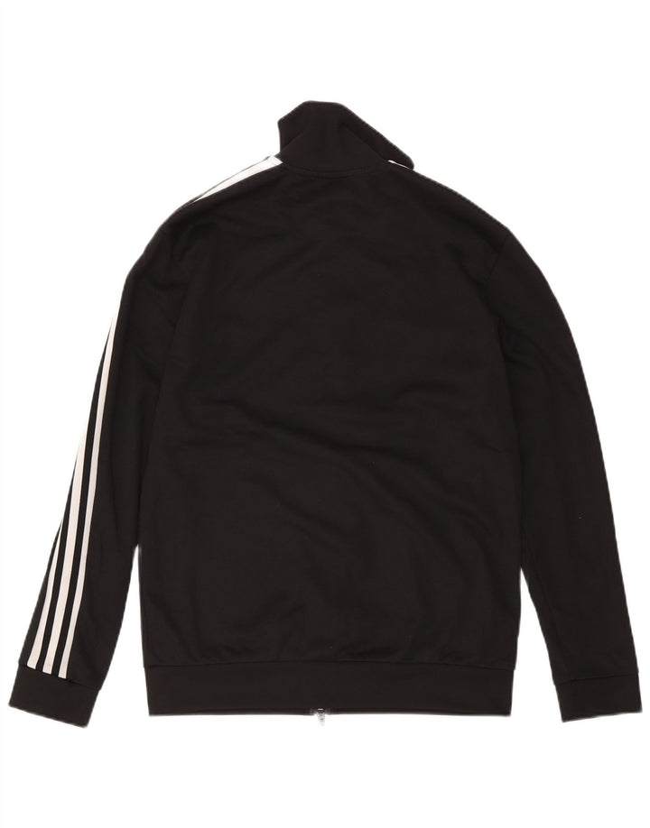 Adidas Herren Trainingsanzug Top Jacke Small Schwarz Polyester