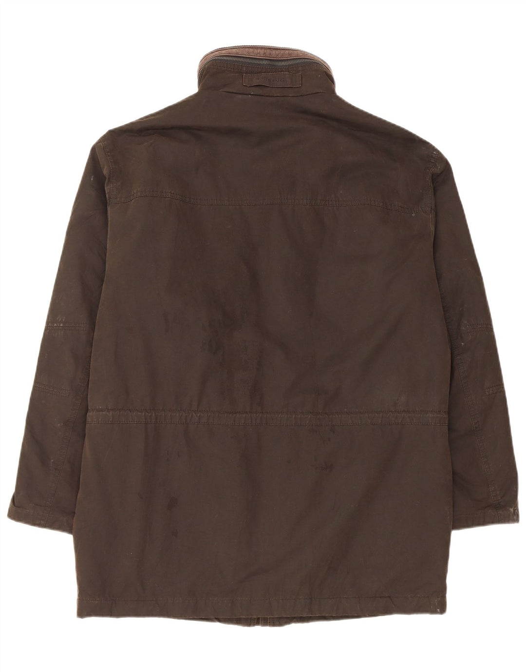 Pierre Cardin Herren Wattierte Jacke IT 48 Mittelbraune Baumwolle