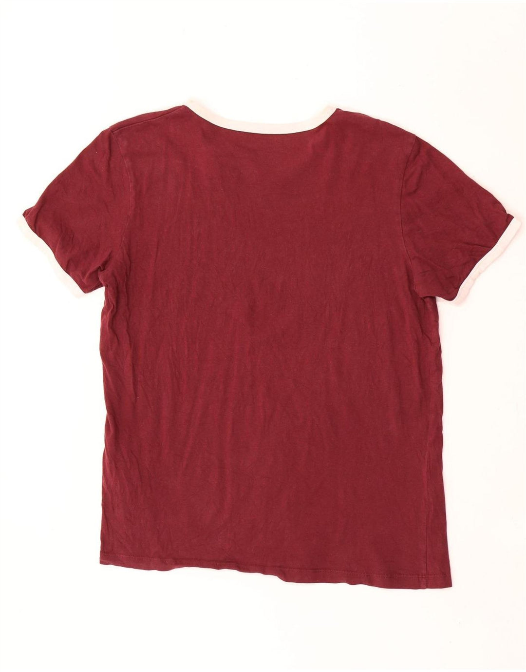 Jack & Jones Herren-T-Shirt mit normaler Passform, mittlere kastanienbraune Baumwolle
