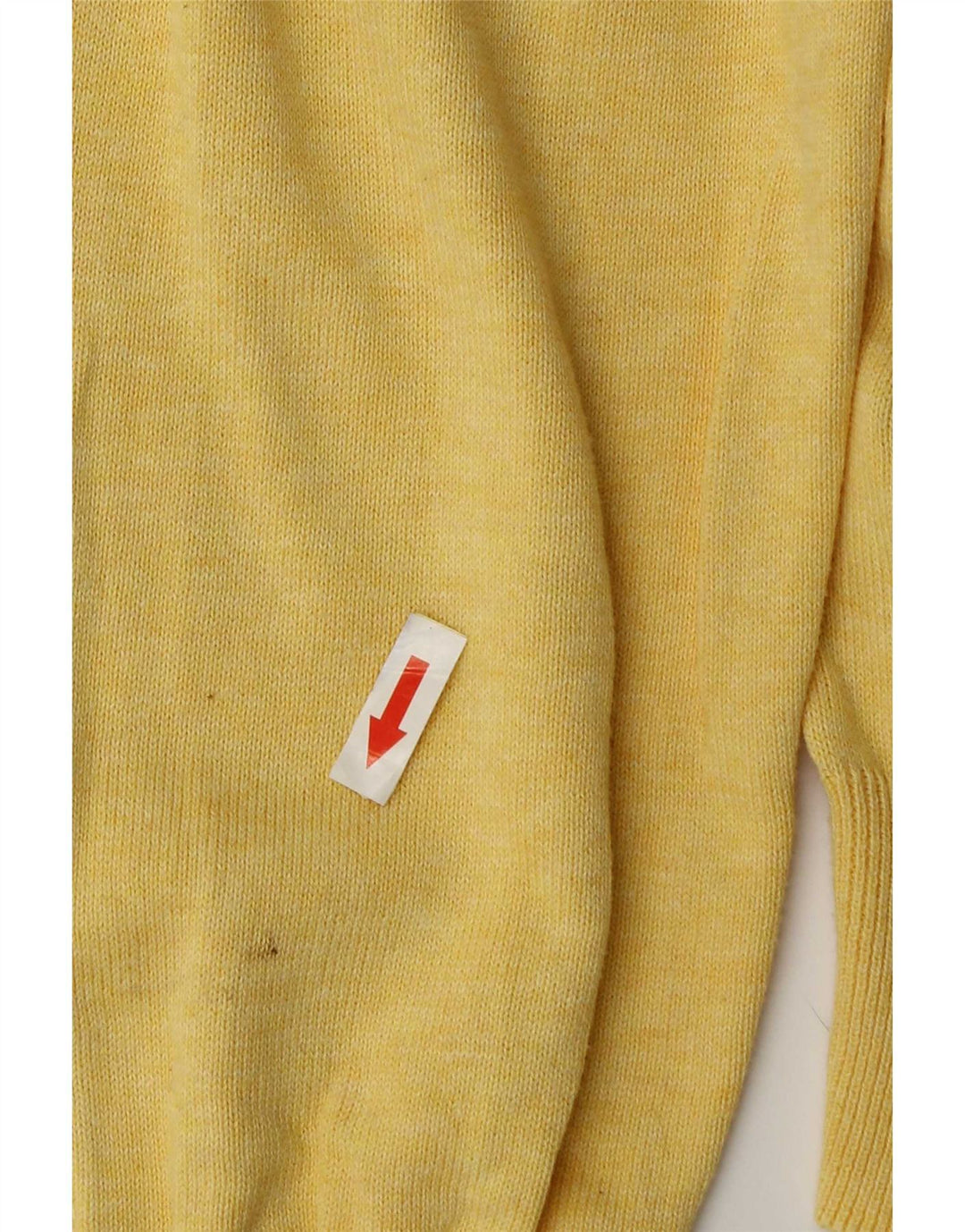 Gant Herren-Pullover mit V-Ausschnitt, 2XL, gelbe Baumwolle
