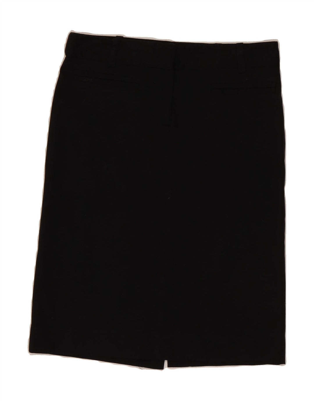 ZARA Womens Straight Skirt Small W26  Black Cotton Vintage Zara and Second-Hand Zara from Messina Hembry 