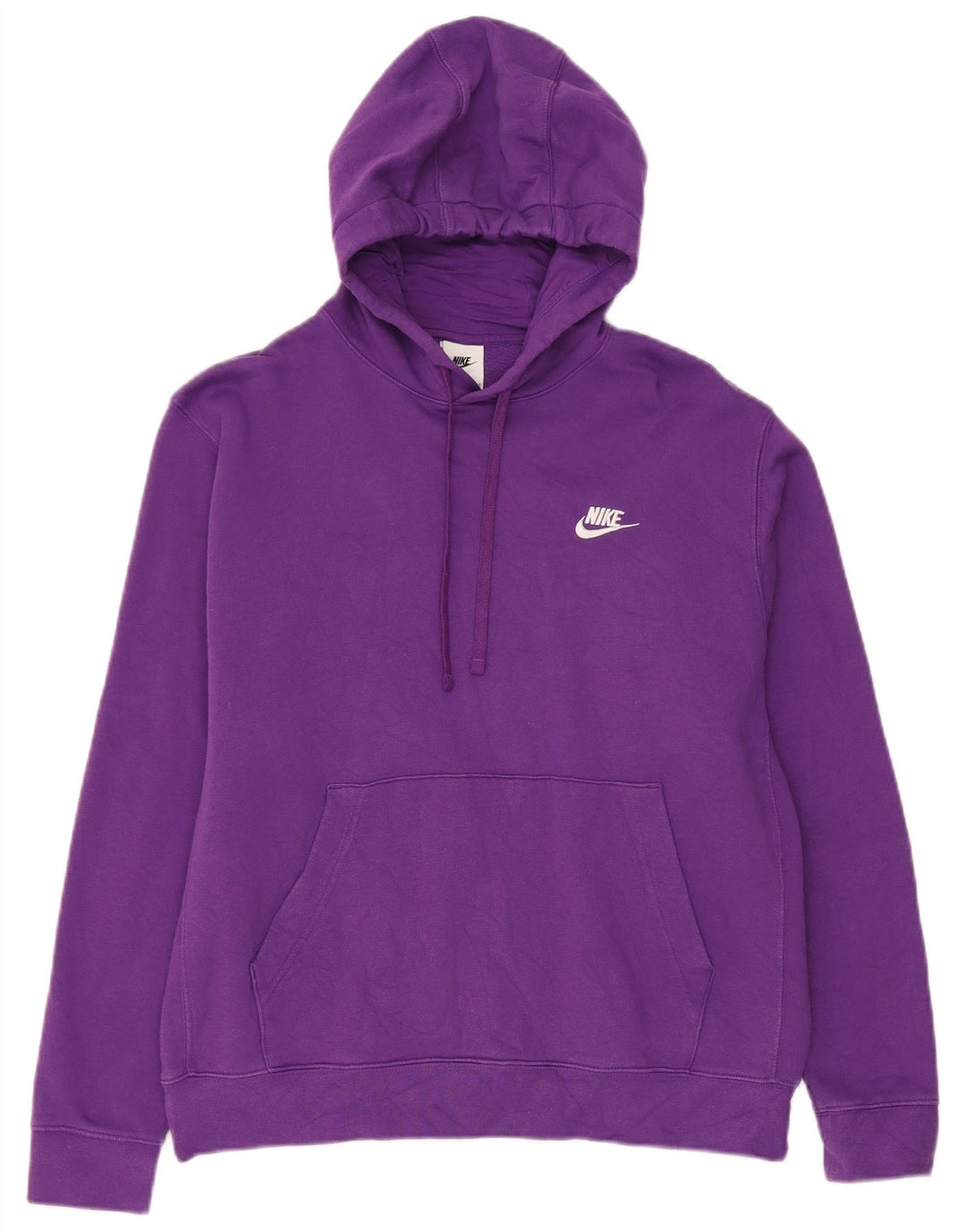Nike Herren Kapuzenpullover, Größe L, Lila, Baumwolle