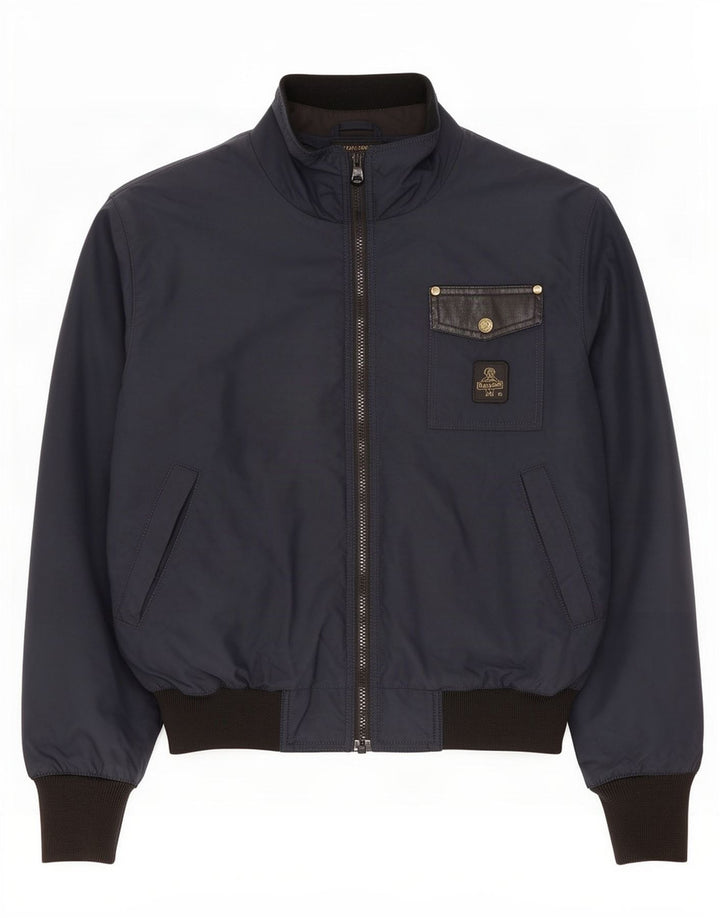 Refrigiwear Herren Bomberjacke UK 38 Small Marineblau Polyamid