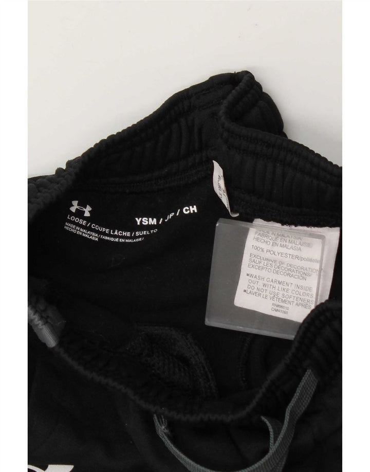 Under Armour Jungen-Trainingshose, 7–8 Jahre, Größe S, Schwarz, Farbblock