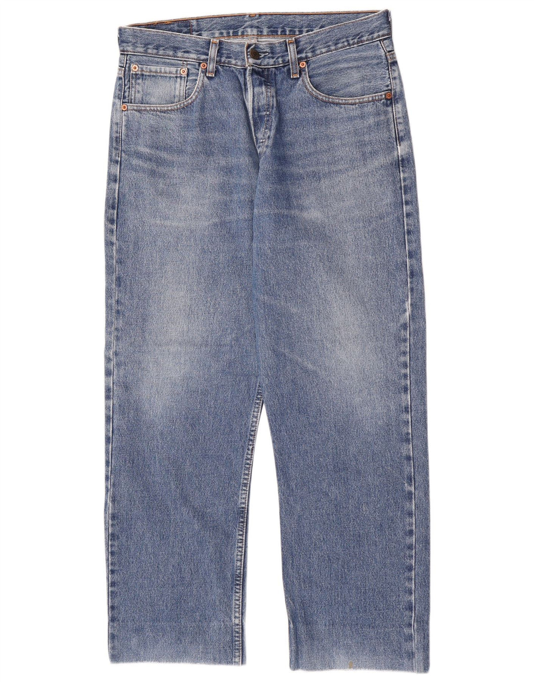 Levi's Herren 582 Straight Jeans W33 L28 Blaue Baumwolle