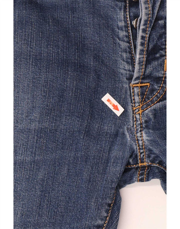 Handgefertigte Slim-Jeans für Herren von Jacob Cohen, W35, L29, blaue Baumwolle