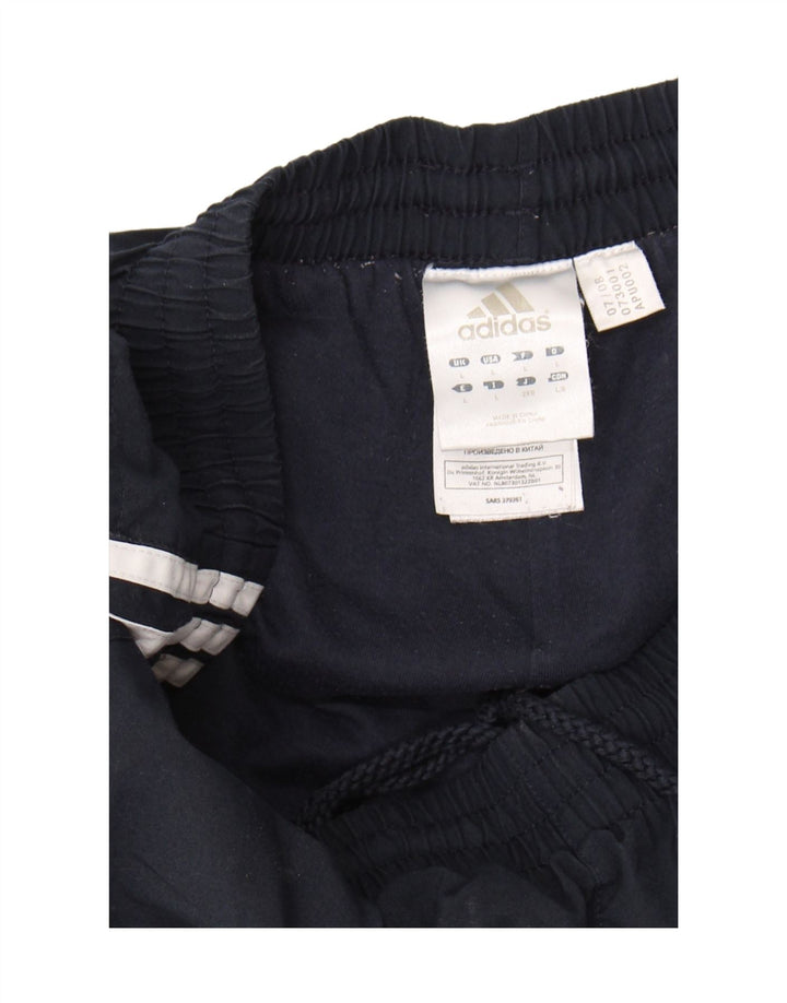 ADIDAS Mens Tracksuit Trousers Large  Navy Blue Polyester Vintage Adidas and Second-Hand Adidas from Messina Hembry 