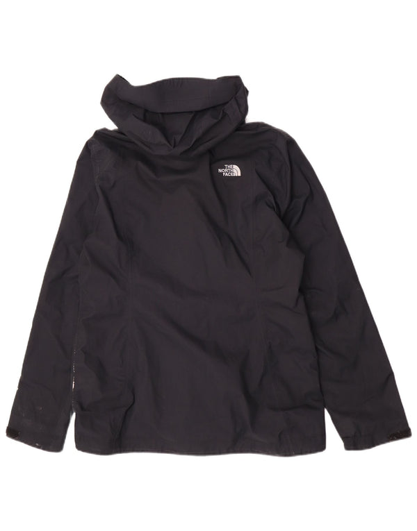 The North Face Damen Regenjacke UK 14 Mittelschwarzes Polyester