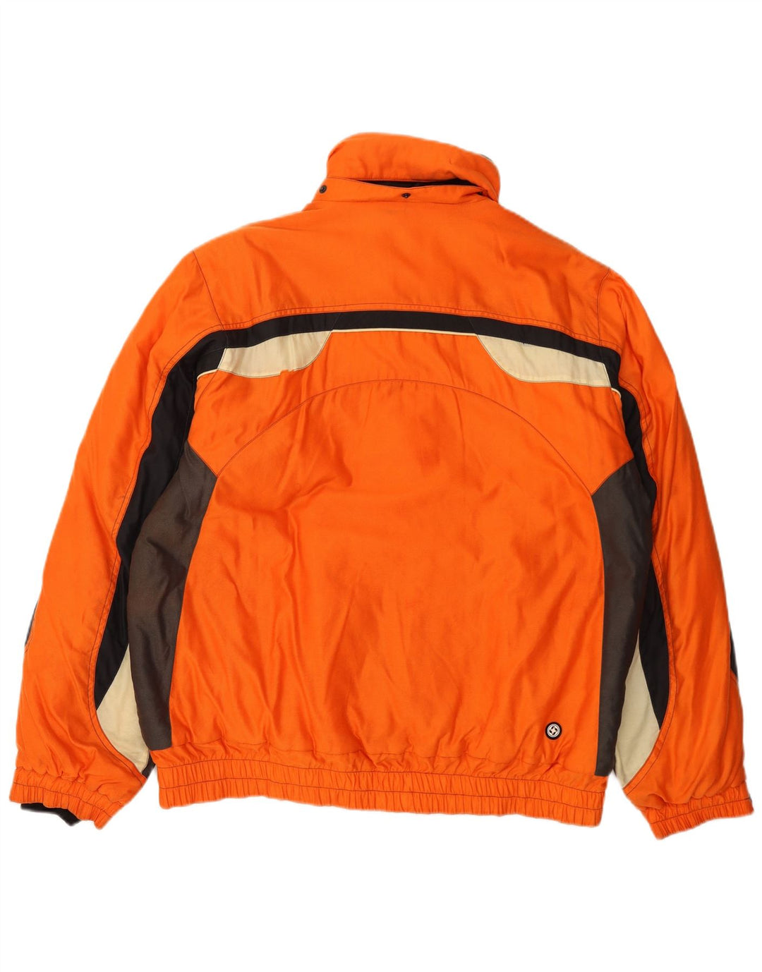 Colmar Herren gepolsterte Skijacke IT 52 Large Orange Colourblock Sports