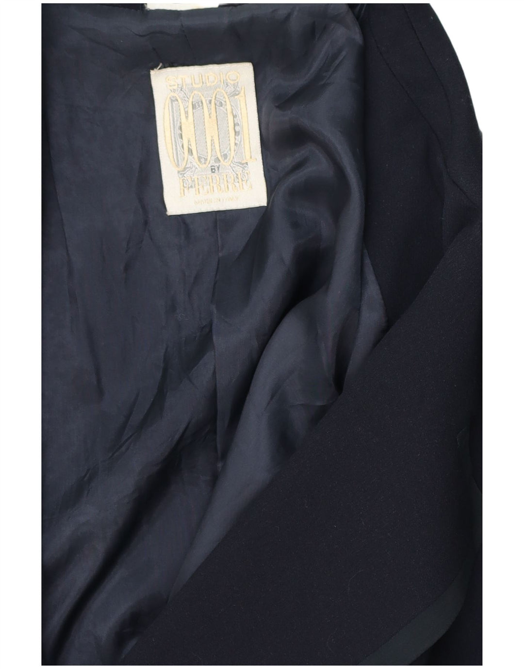 Ferre Damen 1-Knopf-Blazerjacke UK 16 Large Marineblau