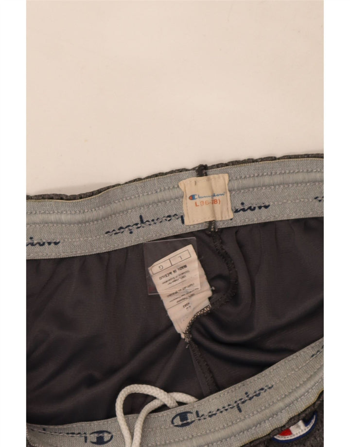 Champion Herren-Sportshorts, großes graues Polyester