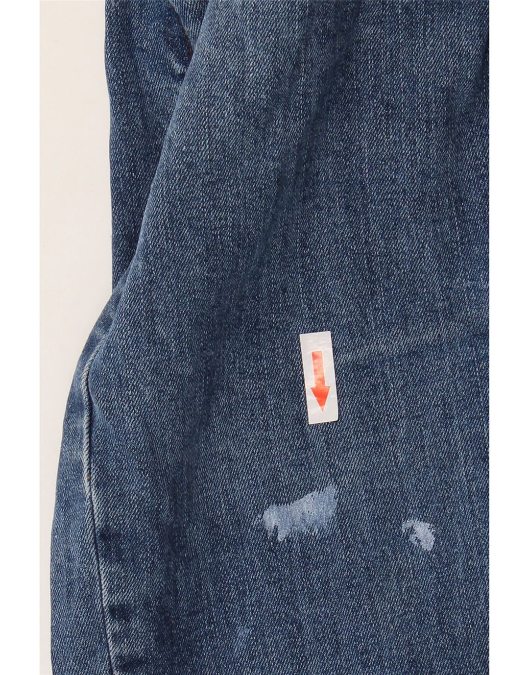 Marks & Spencer Herren Tapered Jeans W32 L29 Blaue Baumwolle