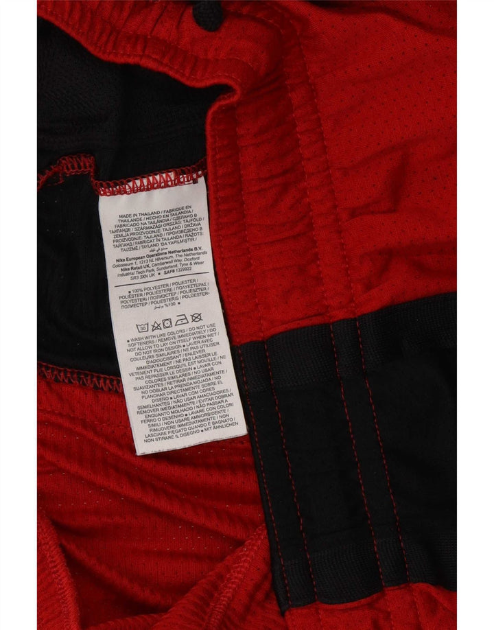 Jordan Herren-Sportshorts XL, rotes Farbblock-Polyester