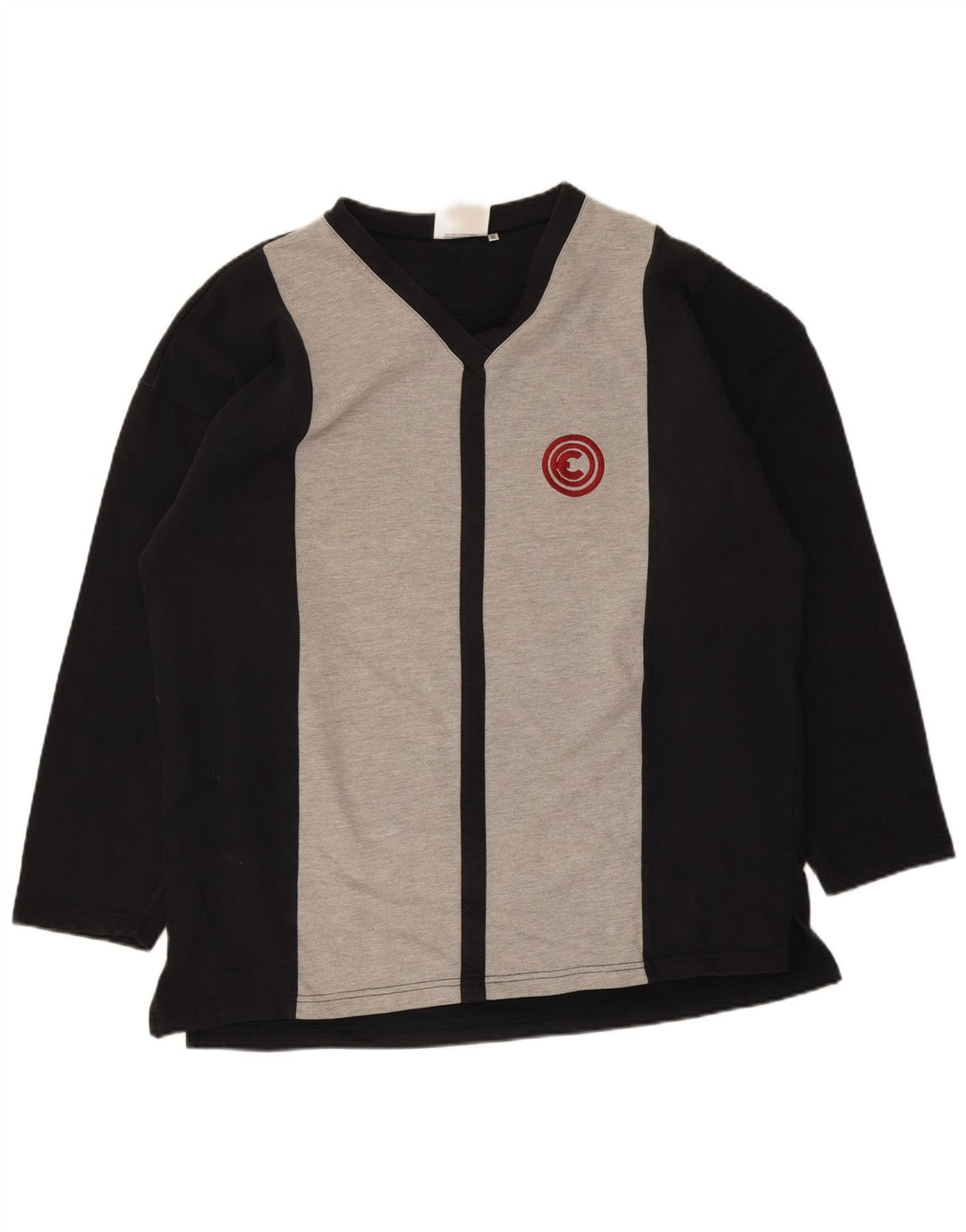 Chiemsee Herren-Trainingsanzug-Oberteil, Jacke, XL, Schwarz, Colourblock-Baumwolle